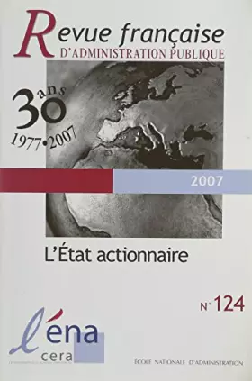 Couverture du produit · Revue francaise d'administration publique ENA