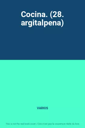 Couverture du produit · Cocina. (28. argitalpena)