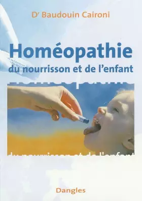 Couverture du produit · Homéopathie du nourrisson et de l'enfant
