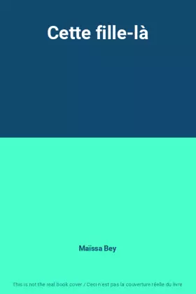 Couverture du produit · Cette fille-là
