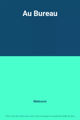 Couverture du produit · Au Bureau