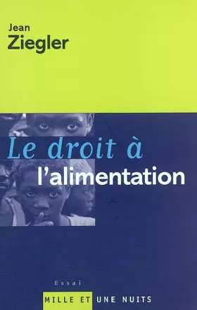 Couverture du produit · Le droit à l'alimentation