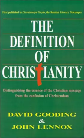 Couverture du produit · The Definition of Christianity