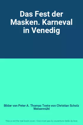 Couverture du produit · Das Fest der Masken. Karneval in Venedig