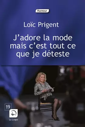 Couverture du produit · J'adore la mode mais c'est tout ce que je déteste