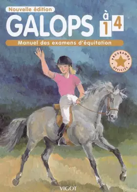 Couverture du produit · Galops 1 à 4 : Programme officiel
