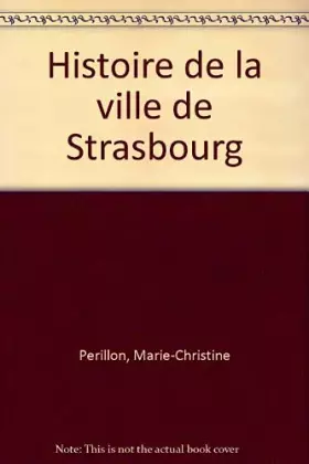 Couverture du produit · Histoire de la ville de strasbourg 103197