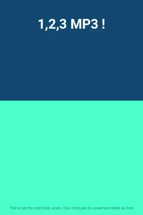 Couverture du produit · 1,2,3 MP3 !
