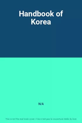 Couverture du produit · Handbook of Korea