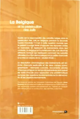 Couverture du produit · La Belgique Et La Persecution Des Juifs