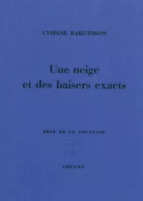 Couverture du produit · Une neige et des baisers exacts