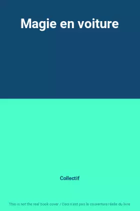 Couverture du produit · Magie en voiture