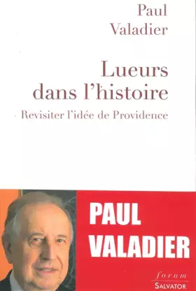 Couverture du produit · Lueur dans l'histoire. REVISITER L´IDEE DE PROVIDENCE