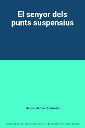Couverture du produit · El senyor dels punts suspensius