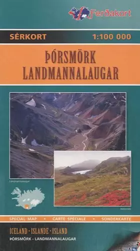 Couverture du produit · Porsmork/Landmannalaugar: ICELAND.S15