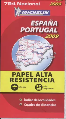 Couverture du produit · CN 794 ESPAGNE/PORTUGAL INDECHIRABLE 2009