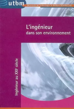 Couverture du produit · L'ingénieur dans son environnement