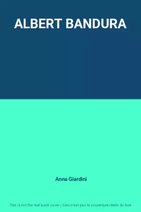 Couverture du produit · ALBERT BANDURA
