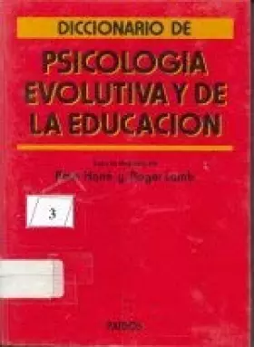 Couverture du produit · Diccionario de psicologia evolutiva y de la educacion / Dictionary of Developmental Psychology and Education
