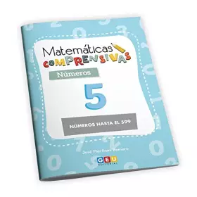Couverture du produit · Matemáticas comprensivas. Números 5 / Editorial GEU / 2º Primaria / Aprendizaje de los números / Recomendado como apoyo (MATEMA