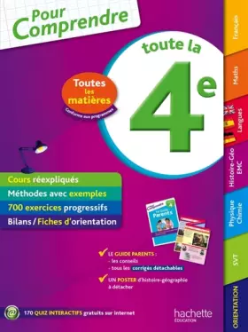 Couverture du produit · Pour Comprendre Toutes Les Matières 4E