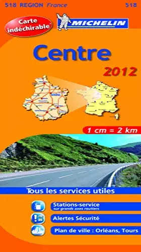 Couverture du produit · Carte REGION Centre 2012