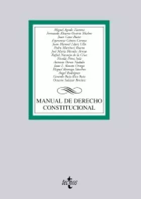 Couverture du produit · Manual de Derecho Constitucional (Derecho - Biblioteca Universitaria De Editorial Tecnos)