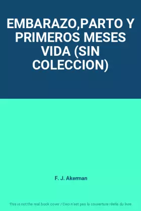 Couverture du produit · EMBARAZO,PARTO Y PRIMEROS MESES VIDA (SIN COLECCION)