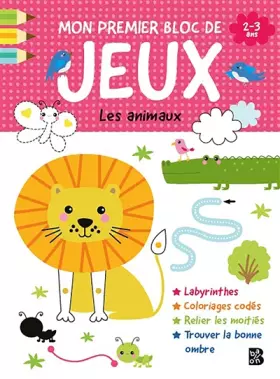 Couverture du produit · Mon premier bloc de jeux - Les animaux