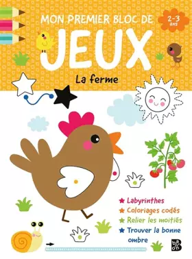 Couverture du produit · Mon premier bloc de jeux - La ferme