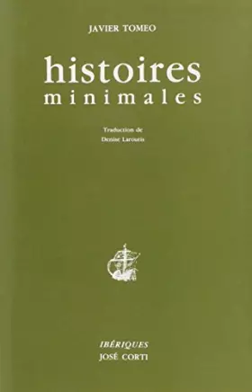 Couverture du produit · Histoires minimales