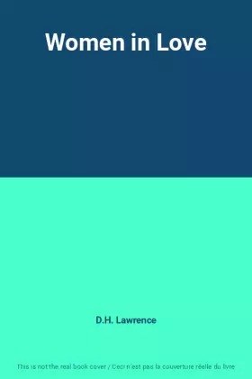 Couverture du produit · Women in Love