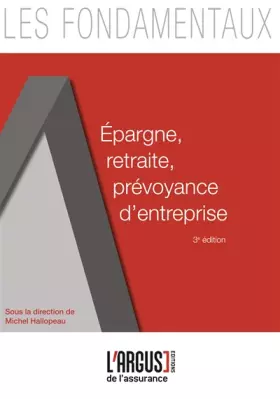 Couverture du produit · Epargne, Retraite, Prevoyance D'Entreprise 3Eme Ed.