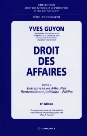 Couverture du produit · Droit des affaires et de l'entreprise