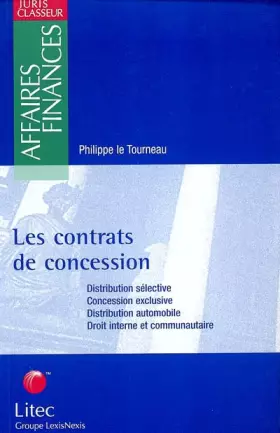 Couverture du produit · Les Contrats de concession (ancienne édition)
