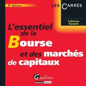 Couverture du produit · L'essentiel de la Bourse et des marchés de capitaux