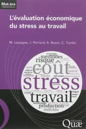 Couverture du produit · L'évaluation économique du stress au travail