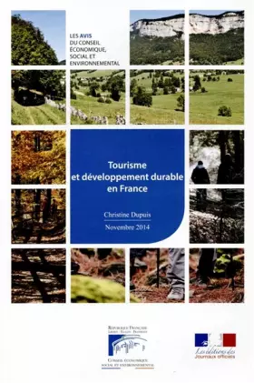 Couverture du produit · Tourisme et développement durable en France