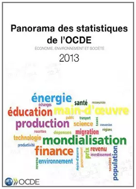 Couverture du produit · Panorama Des Statistiques De L'ocde 2013: Economie, Environnement Et Société (French Edition)