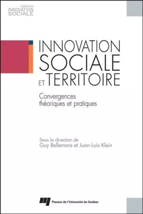 Couverture du produit · Innovation sociale et territoire : Convergences théoriques et pratiques