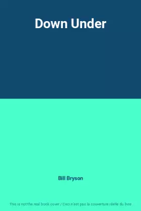 Couverture du produit · Down Under