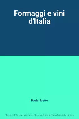 Couverture du produit · Formaggi e vini d'Italia