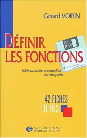 Couverture du produit · Definir les fonctions