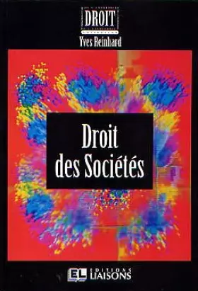 Couverture du produit · Droit des sociétés