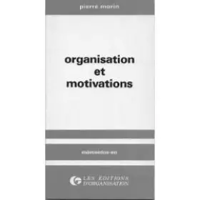 Couverture du produit · Organisation et motivations