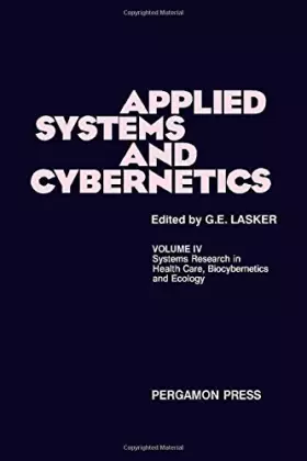 Couverture du produit · Applied Systems and Cybernetics: Conference Proceedings: v. 4