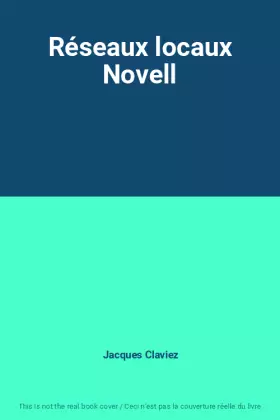 Couverture du produit · Réseaux locaux Novell