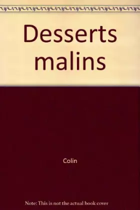 Couverture du produit · Desserts malins