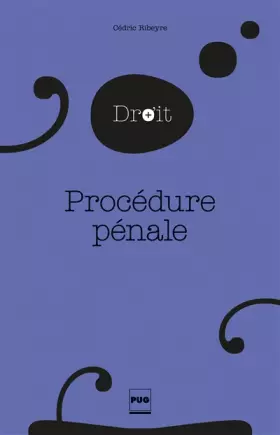 Couverture du produit · Procédure pénale