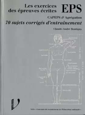 Couverture du produit · EPS : 70 sujets d'entraînement corrigés